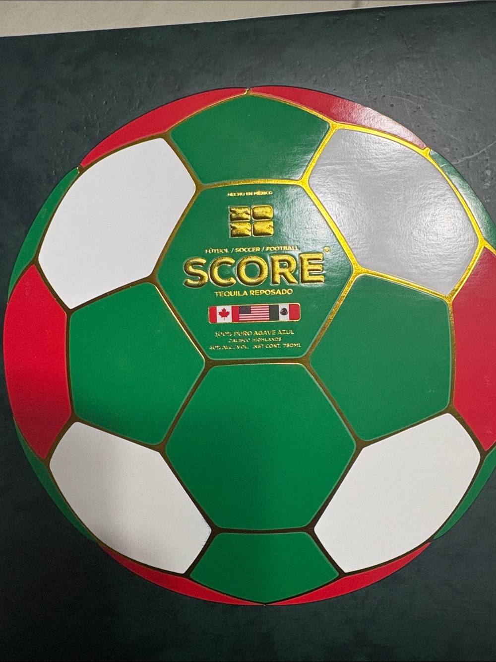 Tequila Reposado Soccer Ball